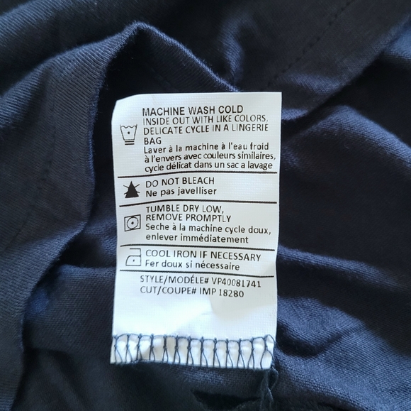 Vince Not-So-Basic Dark Cobalt Blueđź’™ Teeđź‘• - NWT - Picture 9 of 12